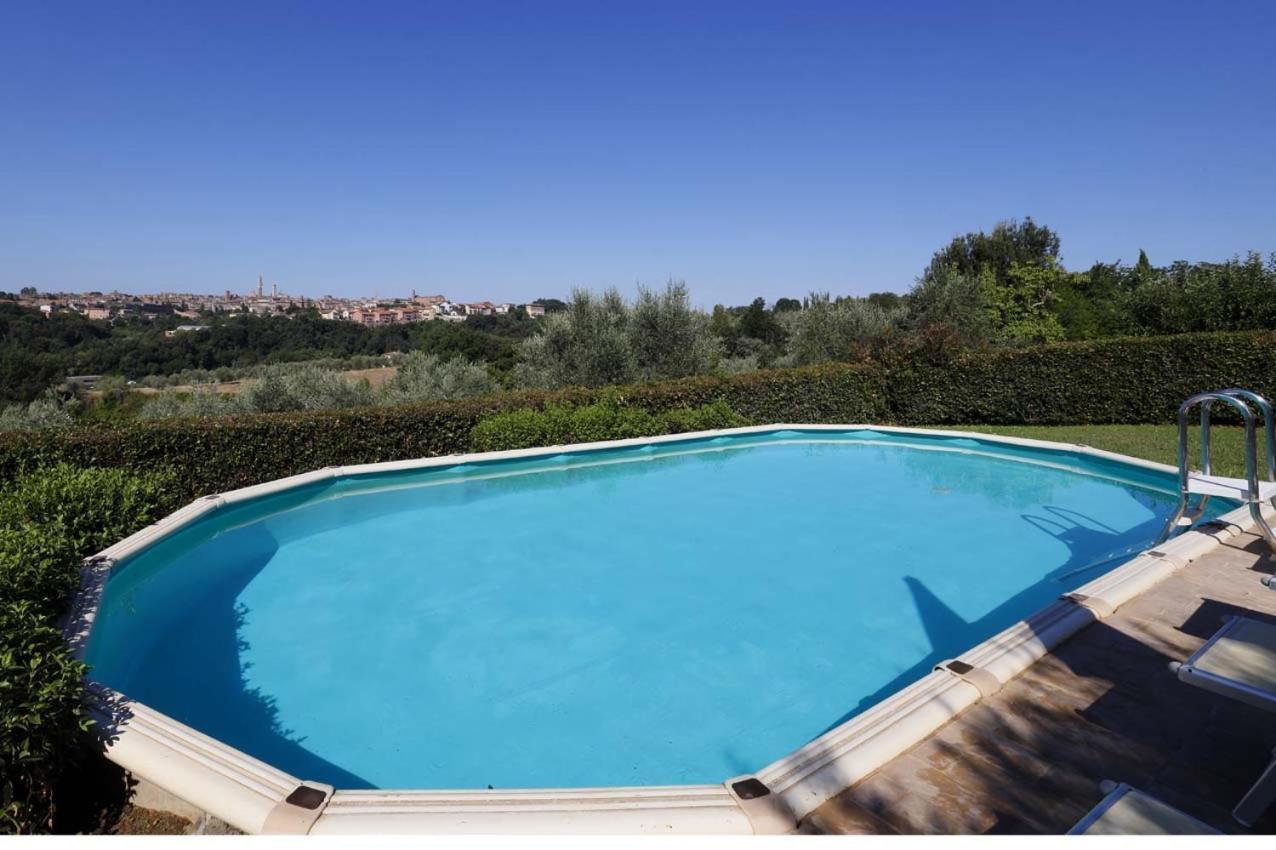 Villa La Strega Siena Bagian luar foto
